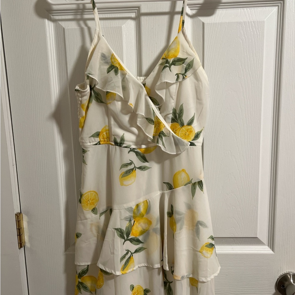 White Lemon Dress